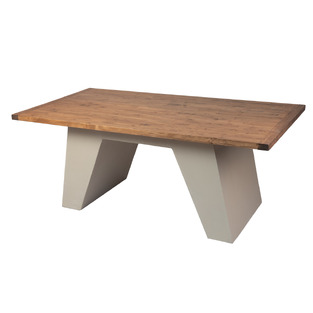 ΤΡΑΠΕΖΙ CEMENT WOOD ILIANA 200X100