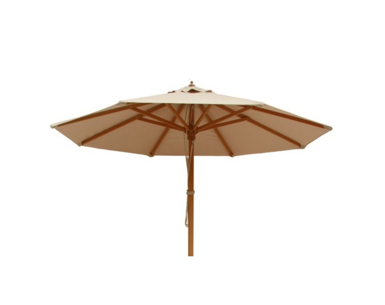 ΟΜΠΡΕΛΑ Φ.250 ALU TEAK ΒΑΦΗ