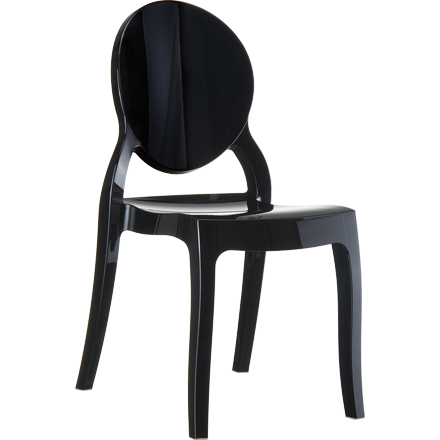 ELIZA GLOSSY BLACK