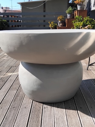 ΤΡΑΠΕΖΙ CEMENT SUNSET Φ.0,95cm Η0,62cm